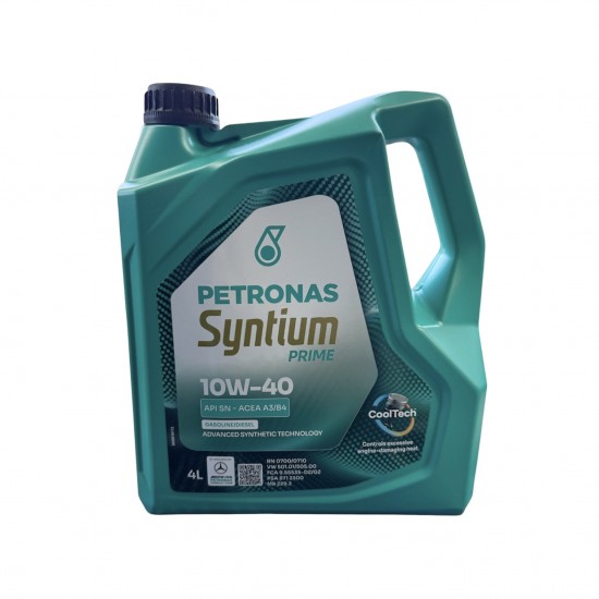 Λάδι ημισυνθετικό 10W-40 4L SYNTIUM 800EU PETRONAS | Mastras
