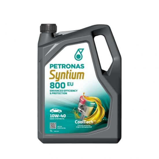 Λάδι ημισυνθετικό 10W-40 5L SYNTIUM 800EU PETRONAS