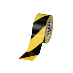 Ταινία κινδύνου βινυλίου κίτρινη-μαύρη 766 50mm 3M (πακέτο 33μ)