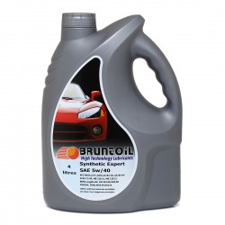 Λάδι 5W-40 4L βενζίνης SYNTHETIC EXPERT BRUNTOIL