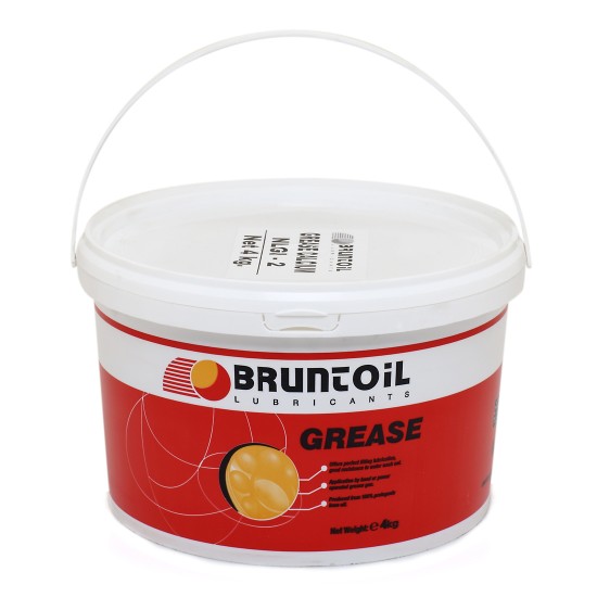 Γράσσο λιθίου MOS2 (με γραφίτη) BRUNTOIL 4kg
