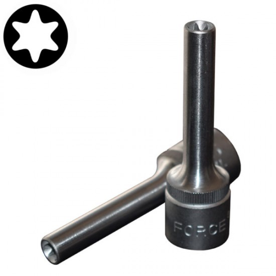 Καρυδάκι TORX 1/2'' E8 μακρύ FORCE
