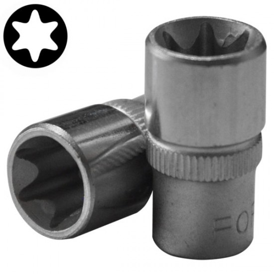 Καρυδάκι TORX 1/4'' Ε10 FORCE