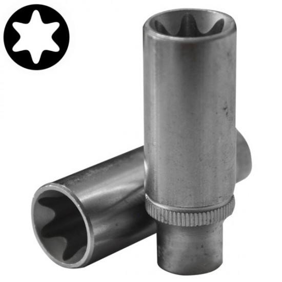 Καρυδάκι TORX 1/4'' E16 μακρύ FORCE