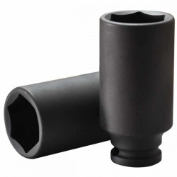 Καρυδάκι αέρος 1/2" 30mm μακρύ εξάγωνο FORCE Καρυδάκι αέρος 1/2" 30mm μακρύ εξάγωνο FORCE