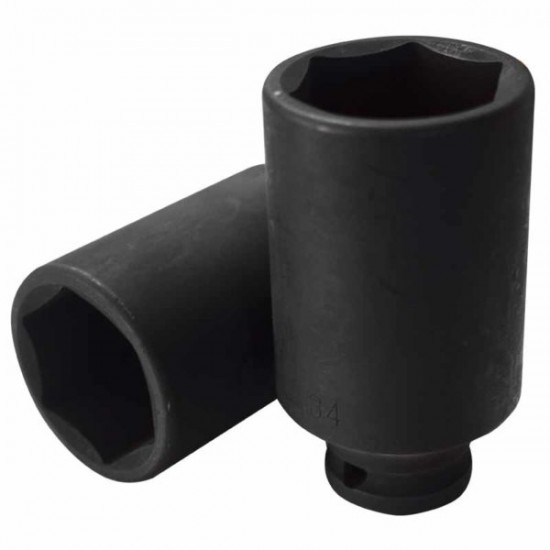 Καρυδάκι αέρος 1/2" 34mm μακρύ εξάγωνο FORCE