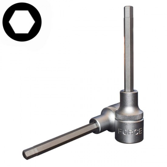 Καρυδάκι allen 1/2'' 6x100mm μακρύ FORCE