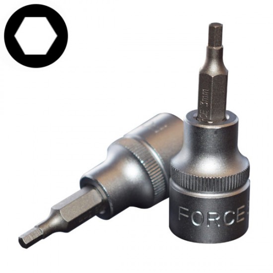 Καρυδάκι allen 3/8'' 3x50mm FORCE