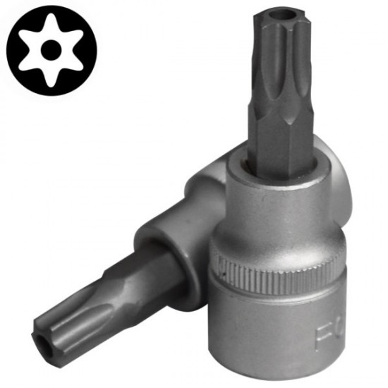 Καρυδάκι allen TORX με τρύπα 1/2'' T45Hx55mm FORCE