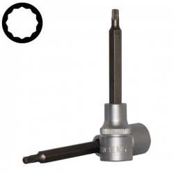 Καρυδάκι allen πολύσφηνο 1/2'' 5x100mm μακρύ FORCE