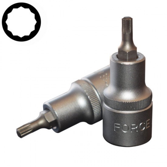 Καρυδάκι allen πολύσφηνο 1/2'' 6x55mm FORCE