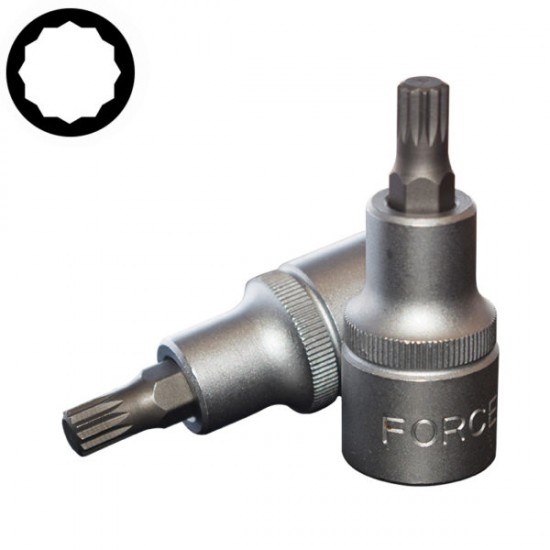 Καρυδάκι allen πολύσφηνο 1/2'' 9x55mm FORCE