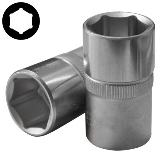 Καρυδάκι εξάγωνο 1/2'' 17mm FORCE