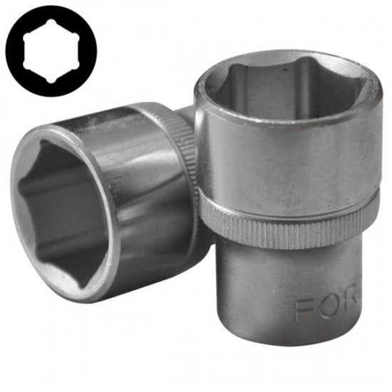 Καρυδάκι εξάγωνο 1/2'' 18mm FORCE