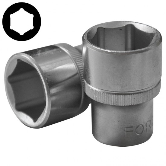 Καρυδάκι εξάγωνο 1/2'' 20mm FORCE