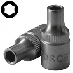 Καρυδάκι εξάγωνο 1/4'' 4mm FORCE
