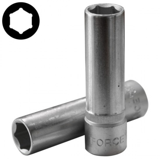 Καρυδάκι μακρύ εξάγωνο 1/2'' 17mm FORCE
