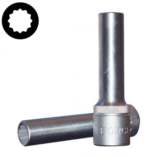Καρυδάκι μακρύ πολύγωνο 1/2'' 18mm FORCE