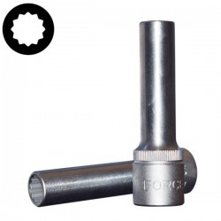 Καρυδάκι μακρύ πολύγωνο 1/2'' 19mm FORCE