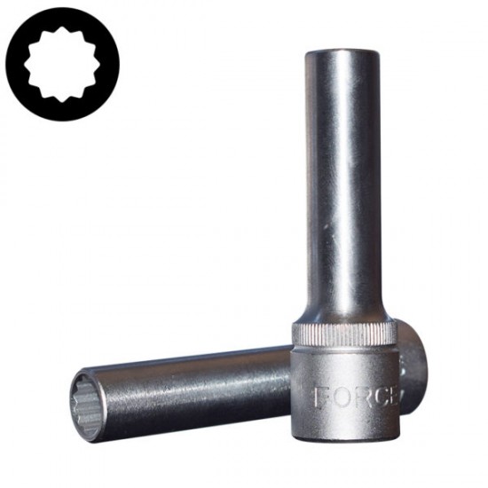 Καρυδάκι μακρύ πολύγωνο 1/2'' 20mm FORCE