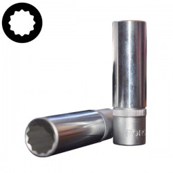 Καρυδάκι μακρύ πολύγωνο 1/2'' 28mm FORCE