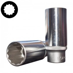 Καρυδάκι μακρύ πολύγωνο 1/2'' 32mm FORCE