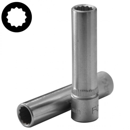 Καρυδάκι μακρύ πολύγωνο 1/4'' 8mm FORCE