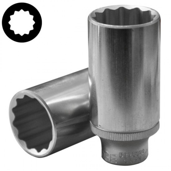 Καρυδάκι μακρύ πολύγωνο 3/8'' 24mm FORCE