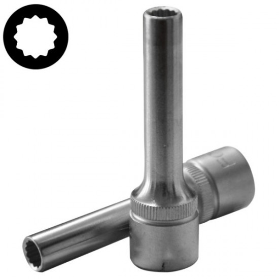 Καρυδάκι μακρύ πολύγωνο 3/8'' 8mm FORCE