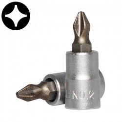 Καρυδάκι μύτη 1/4'' PH 2x32mm FORCE