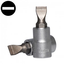 Καρυδάκι μύτη ίσια 1/4'' 1.2x7x32mm FORCE