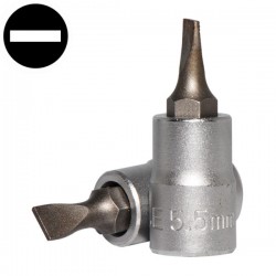 Καρυδάκι μύτη ίσια 1/4'' 1x5.5x32mm FORCE