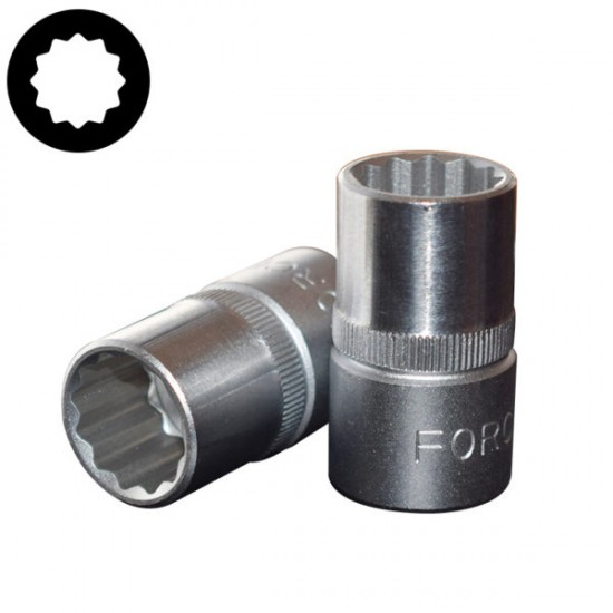 Καρυδάκι πολύγωνο 1/2'' 16mm FORCE