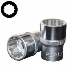 Καρυδάκι πολύγωνο 1/2'' 19mm FORCE