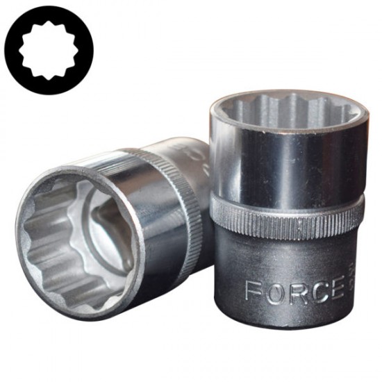 Καρυδάκι πολύγωνο 1/2'' 21mm FORCE