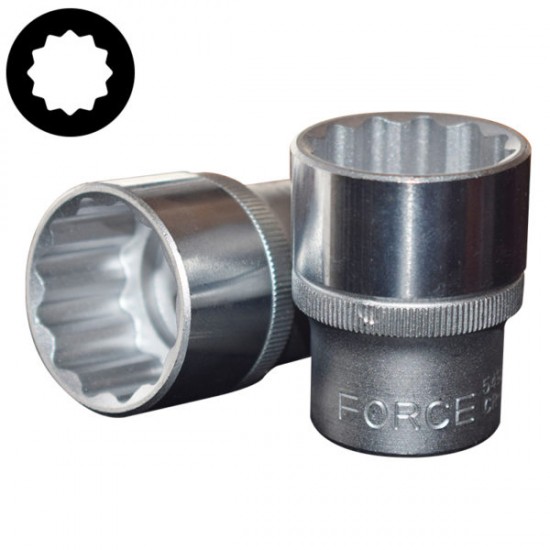 Καρυδάκι πολύγωνο 1/2'' 26mm FORCE