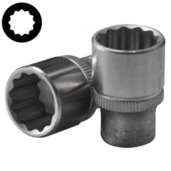 Καρυδάκι πολύγωνο 1/4'' 14mm FORCE