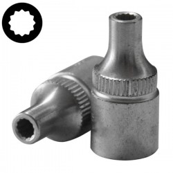 Καρυδάκι πολύγωνο 1/4'' 5mm FORCE