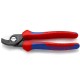 Κόφτης καλωδίων με βαριά μόνωση 165mm KNIPEX 9512165