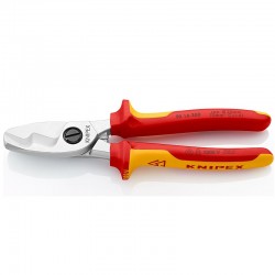 Κόφτης καλωδίων με δύο κοπτικές ακμές 1000V 200mm KNIPEX Κόφτης καλωδίων με δύο κοπτικές ακμές 1000V 200mm KNIPEX