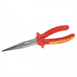 Μυτοτσίμπιδο ίσιο ηλεκτρολόγου 1000V 200mm KNIPEX 2616200 Μυτοτσίμπιδο ίσιο ηλεκτρολόγου 1000V 200mm KNIPEX 2616200