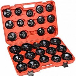 Σετ φιλτρόκλειδα κούπα FORCE 61917 (30 τεμάχια) Σετ φιλτρόκλειδα κούπα FORCE 61917 (30 τεμάχια)