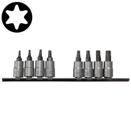 Σετ καρυδάκια allen TORX 1/4'' T8-T40mm FORCE