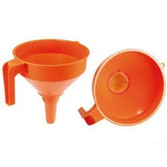 Χωνί πλαστικό με σίτα (250mm) PRESSOL 02367020
