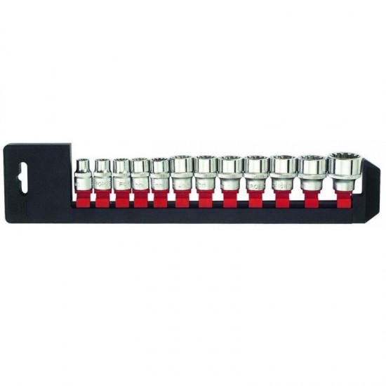 Καρυδάκια spline 3/8 σετ (12 τεμάχια) FORCE 3122Q