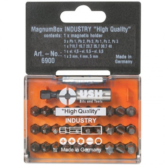 Σετ μύτες 1/4'' (31 τεμάχια) USH Γερμανίας