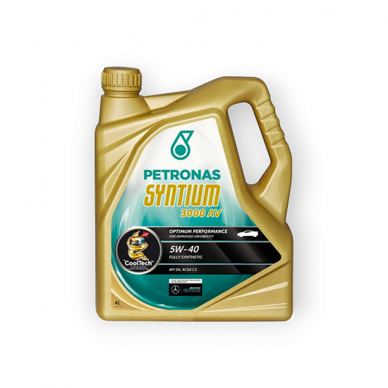 Λάδι συνθετικό 5W-40 4L SYNTIUM 3000AV PETRONAS