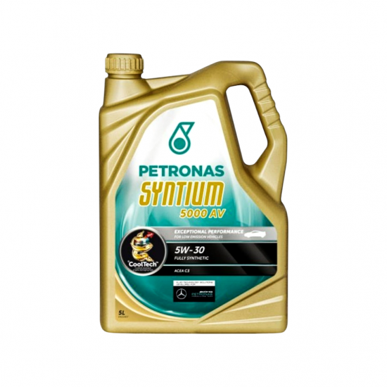 Λάδι συνθετικό 5W-30 5L SYNTIUM 5000AV PETRONAS | Mastras
