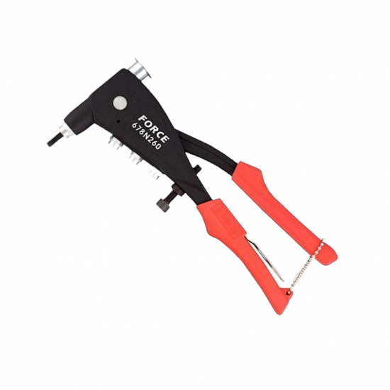 Πριτσιναδόρος χειρός για πριτσίνια με σπείρωμα M3-M8 FORCE 678N260 Πριτσιναδόρος χειρός για πριτσίνια με σπείρωμα M3-M8 FORCE 678N260