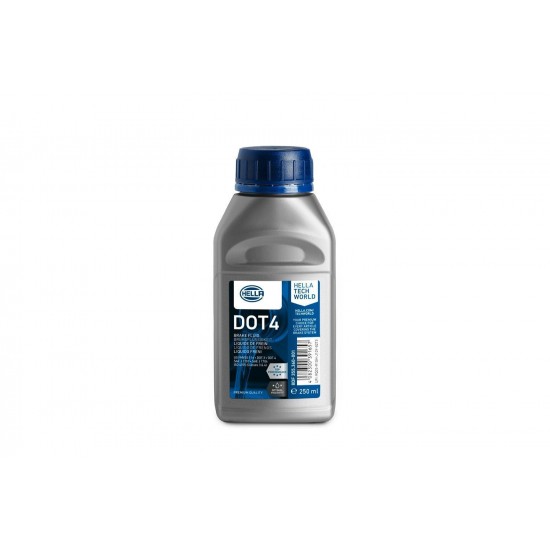 Υγρά φρένων DOT 4 250ml HELLA